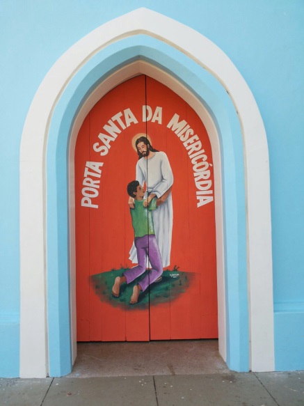 Porte Sainte de la cathédrale de Conceiçao do Araguia (Brésil)